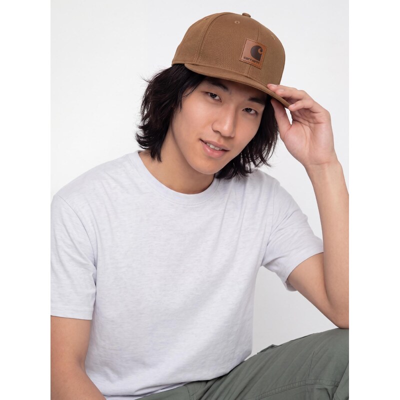 Carhartt WIP Logo (hamilton brown)hnědá