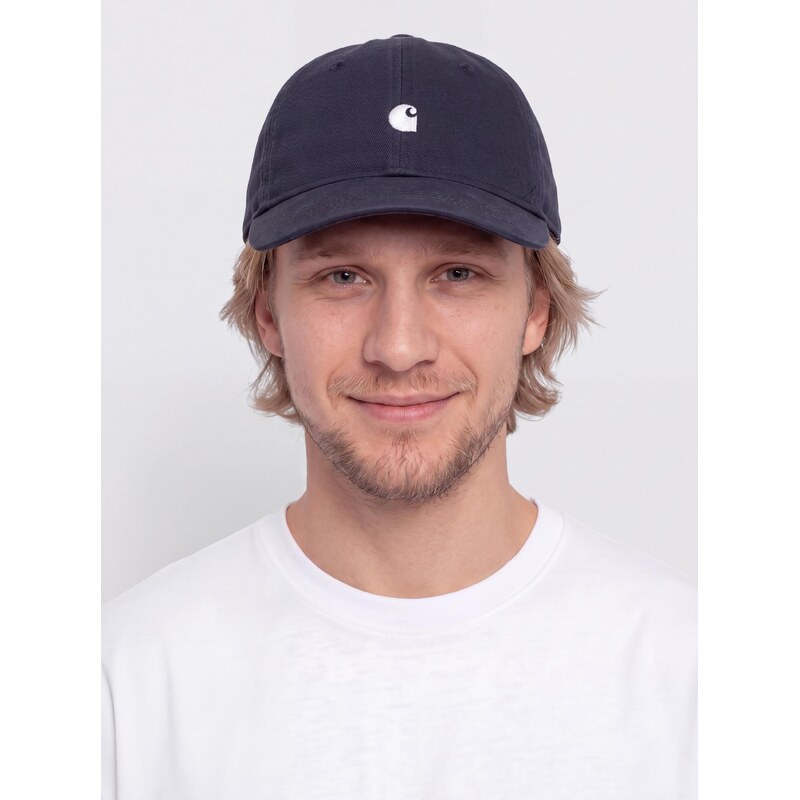 Carhartt WIP Madison Logo (dark navy/white)námořnická modrá