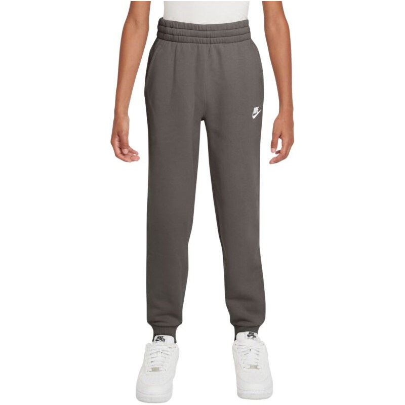 Dětské kalhoty Nike Sportswear Club Fleece, šedé, FD3008, 289