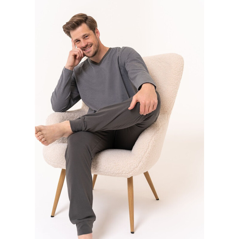 Pyžamo Moraj PDM4600-021 dlouhé rukávy, velikosti M–2XL