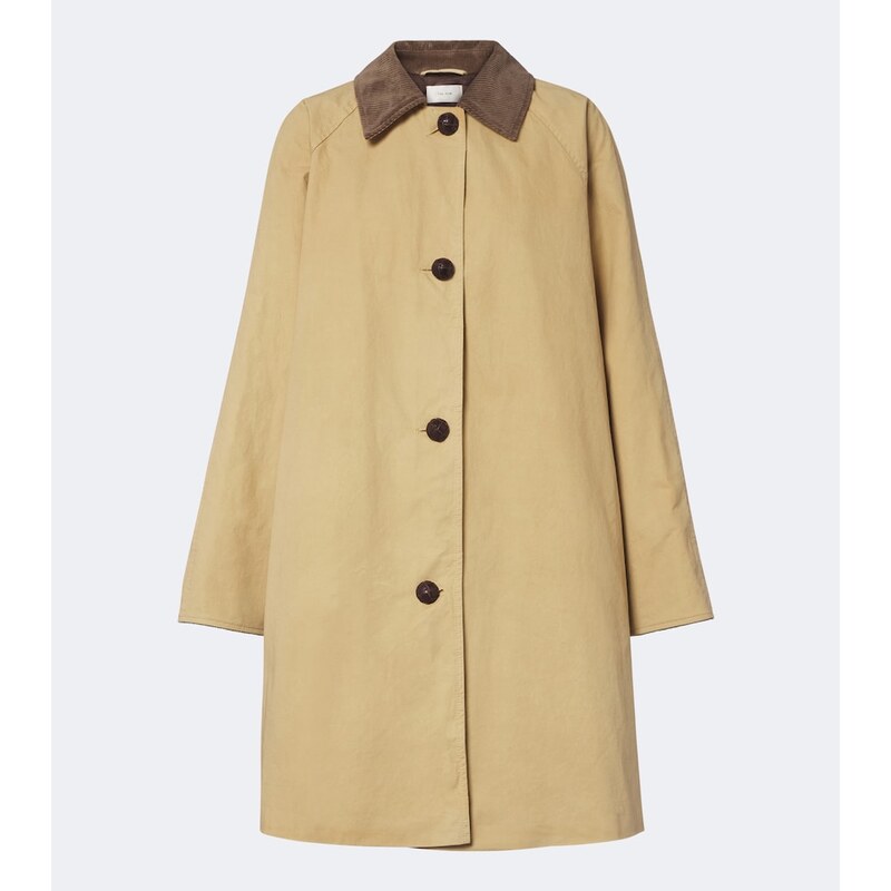 The Row Ina cotton gabardine coat
