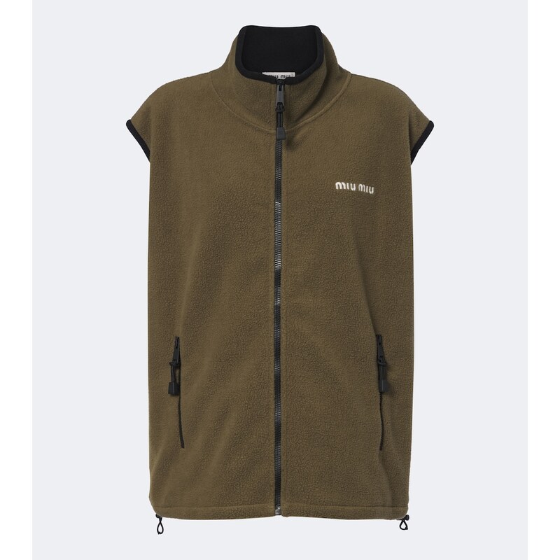 Miu Miu Fleece vest