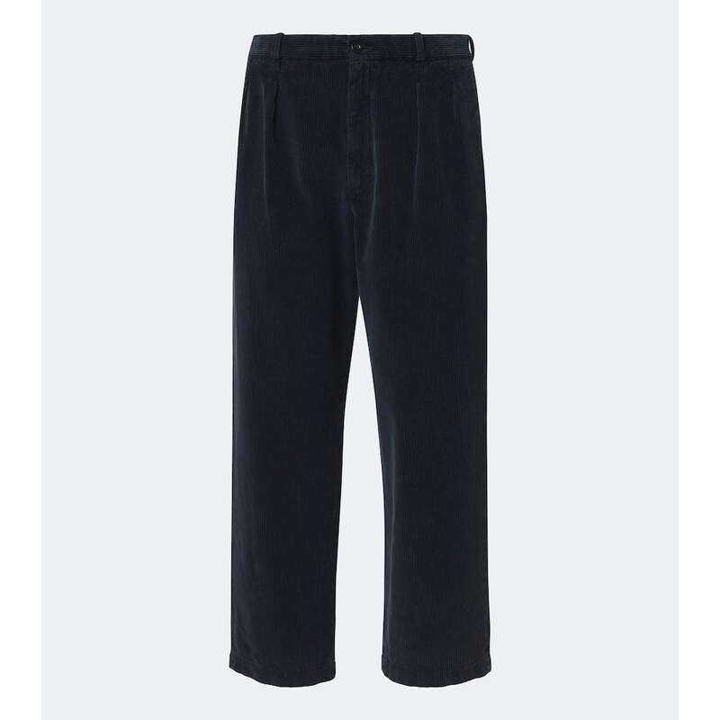 The Row Tuxo cotton corduroy straight pants