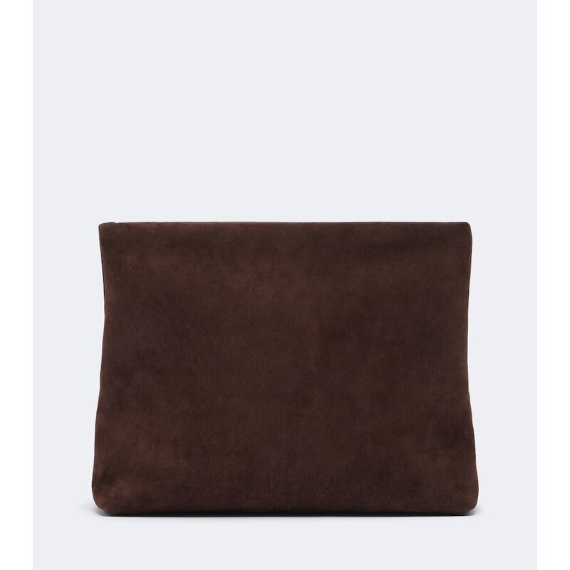 Nili Lotan Jerry suede clutch