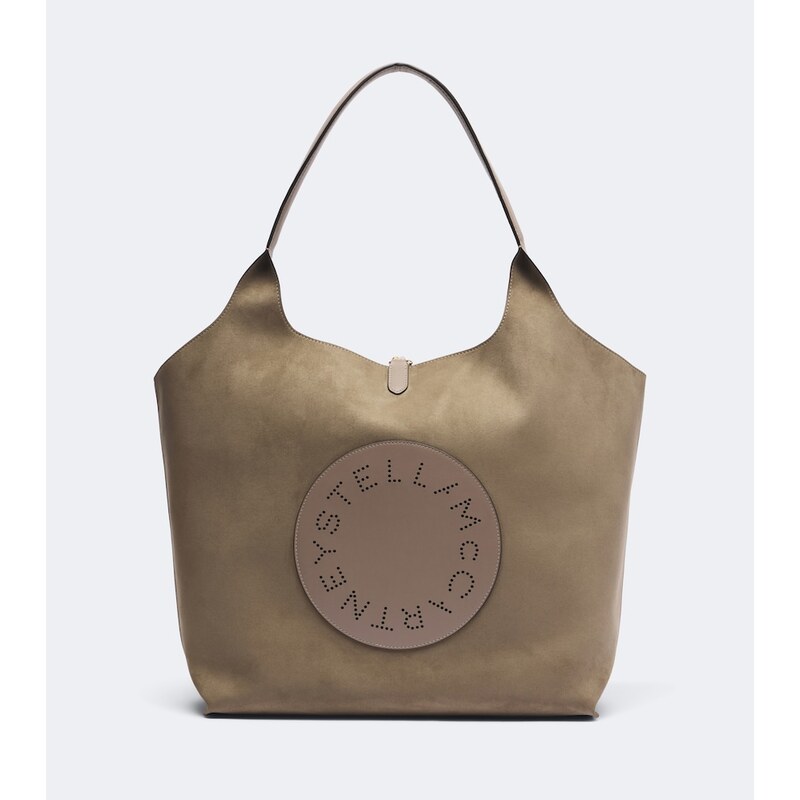 Reverzní kabelka Stella McCartney, barva Moss