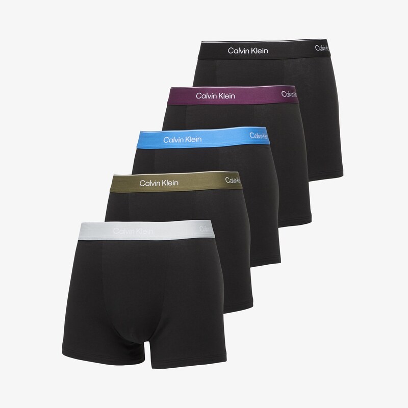 Boxerky Calvin Klein Relaxed Fit Trunk 5-Pack Purple XL