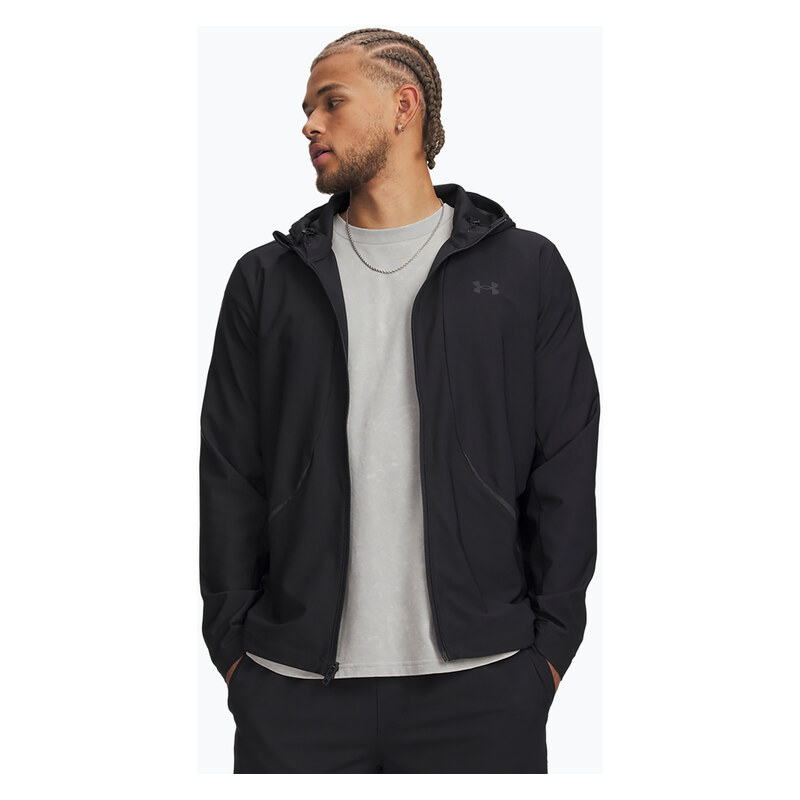 Pánská bunda Under Armour Unstoppable Woven Jacket black/black