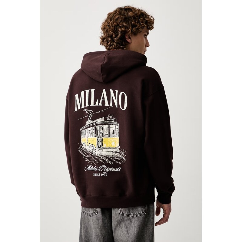 adidas Originals oversize mikina pánská s bavlnou Milan