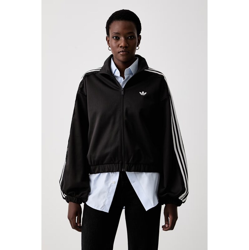 adidas Originals rozepínací mikina s bavlnou Lace Injection