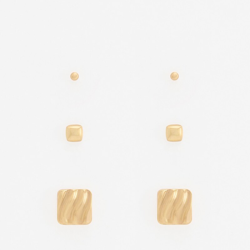 Reserved - EARRINGS - zlatý