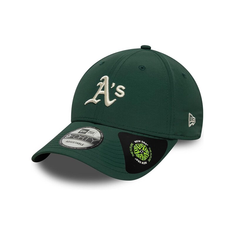 Kšiltovka 9Forty Zelená New Era MLB Recycled Midi Oakland