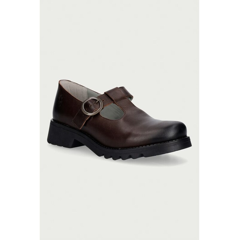 Fly London Polobotky dámské kožené RUFE491FLY