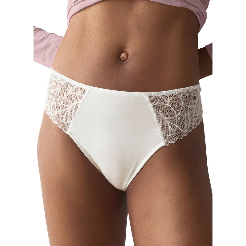 Triumph dámské kalhotky Pretty Modal Tai SILK WHITE
