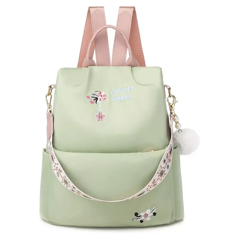 Lifestyle Dámský Crossbody batůžek s popruhem Lovely Foim Mátový