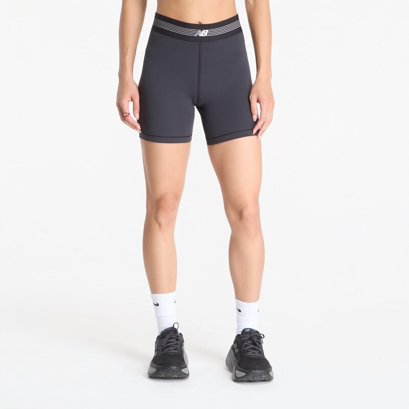Šortky New Balance AC Fitted Short 5 Black M