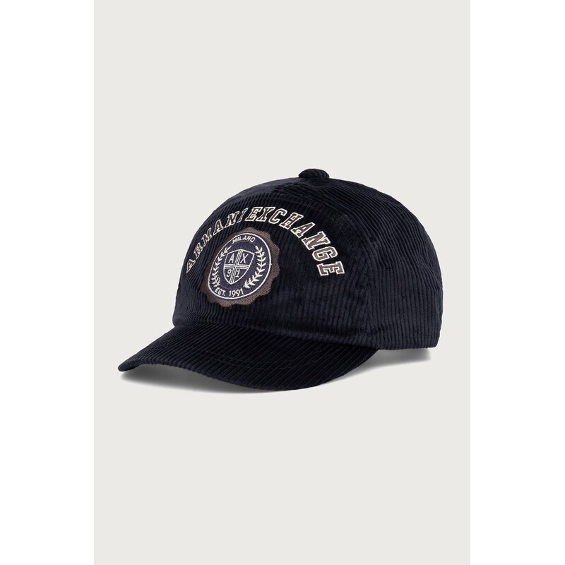 Armani Exchange baseballová čepice pánská s bavlnou