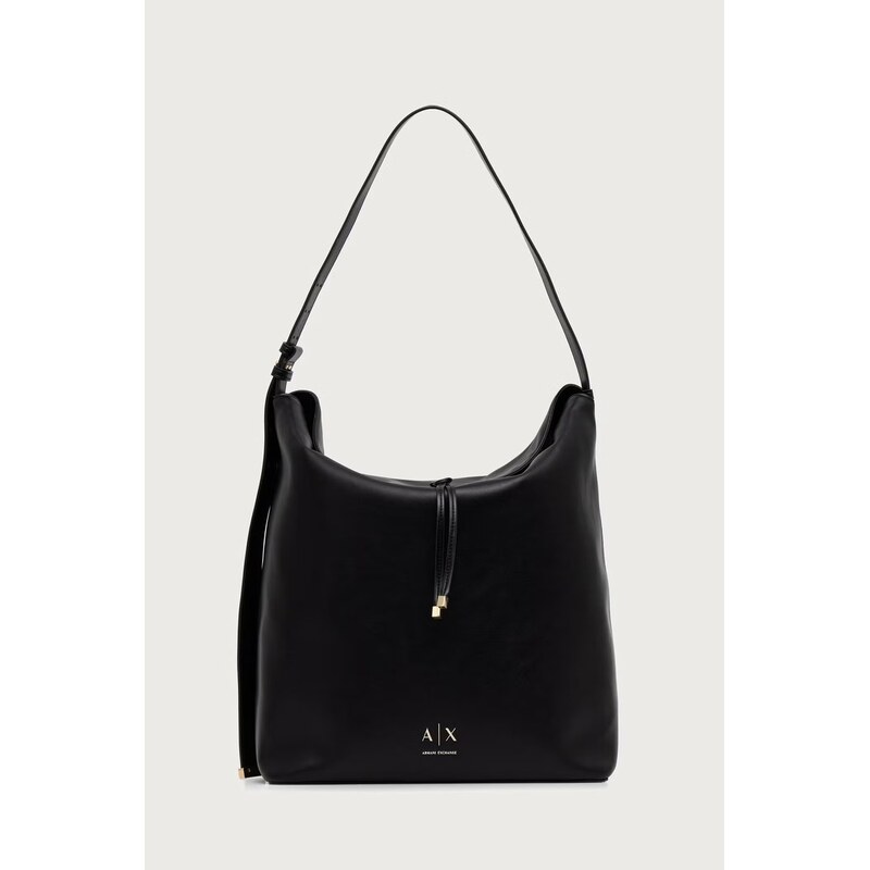 Armani Exchange hobo kabelka dámská z imitace kůže