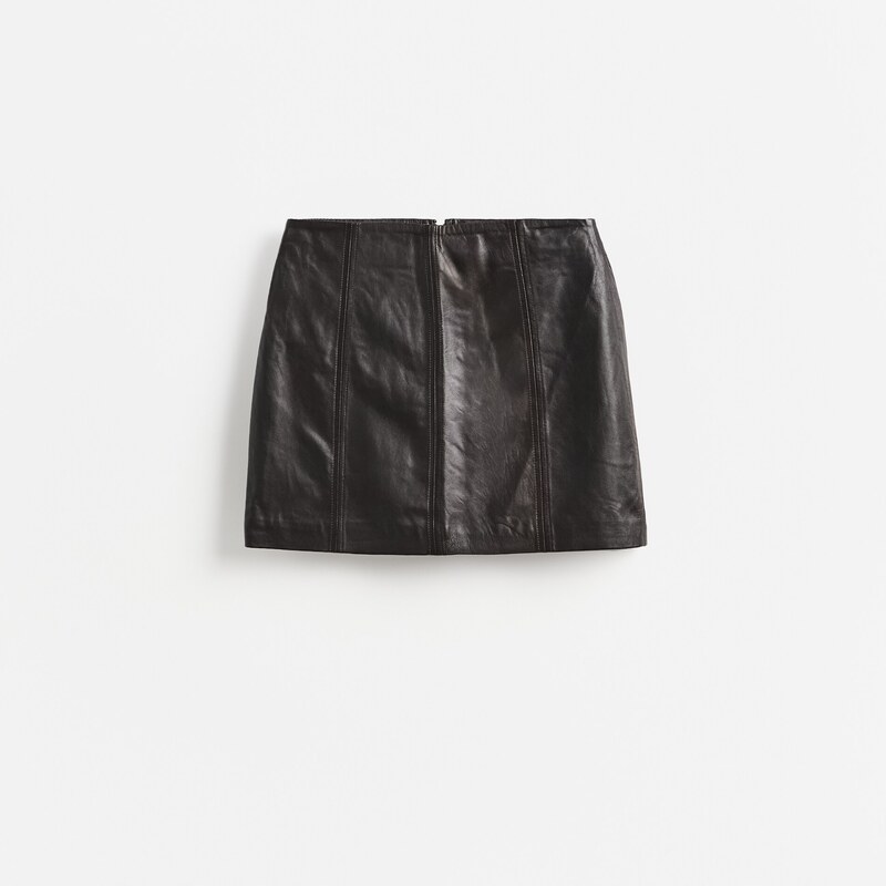 Reserved - LADIES` SKIRT - hnědá