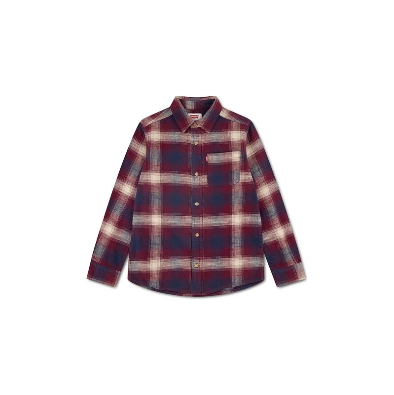 Levis košile dětská bavlněná SHADOW PLAID SHIRT