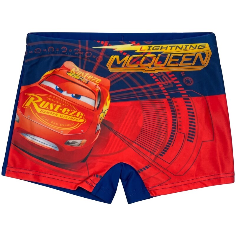 DIFUZED Chlapecké plavky boxerky Auta - Blesk McQueen