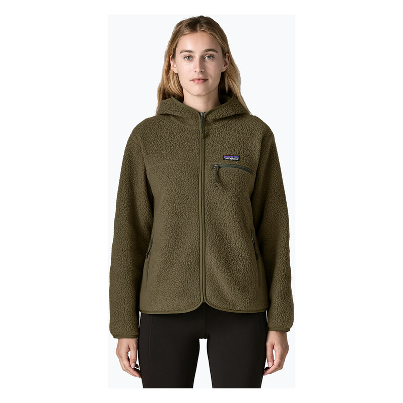 Dámská fleecová mikina Patagonia Retro Pile Hoody basin green