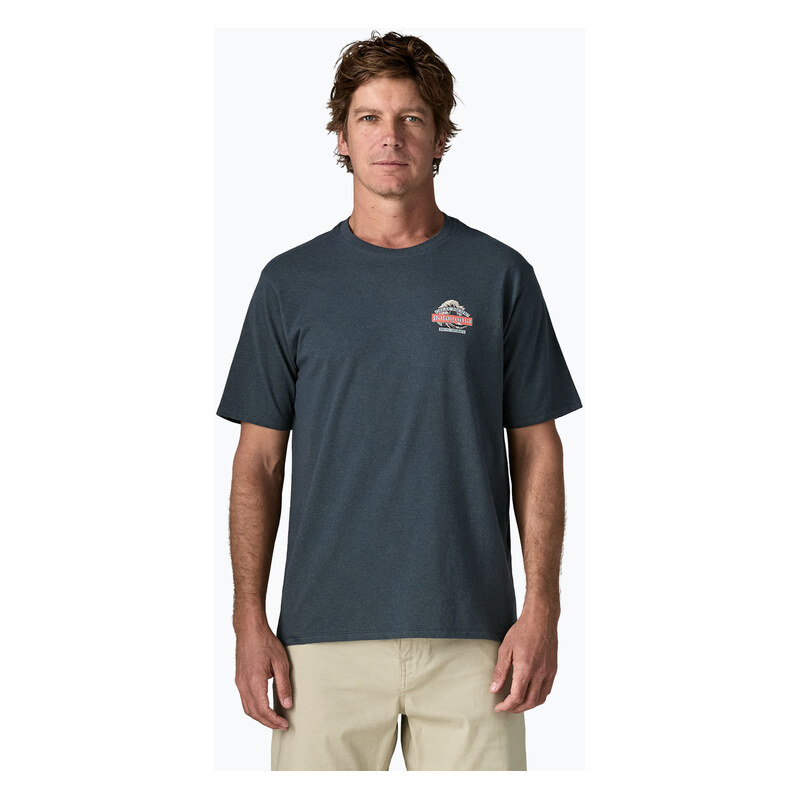 Pánské tričko na lezení Patagonia Great Waves Responsibili-Tee