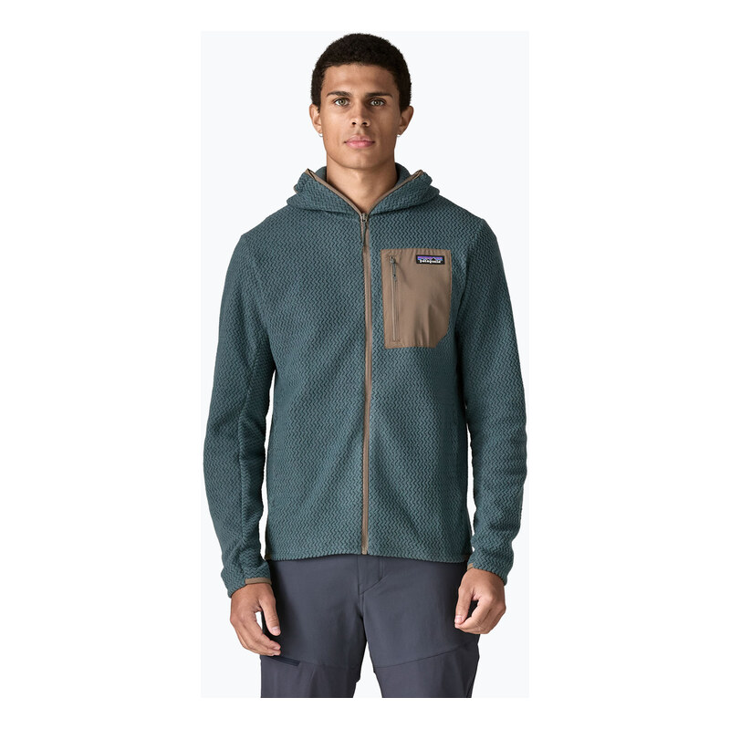 Pánská trekingová mikina Patagonia R1 Air Full-Zip Hoody summit