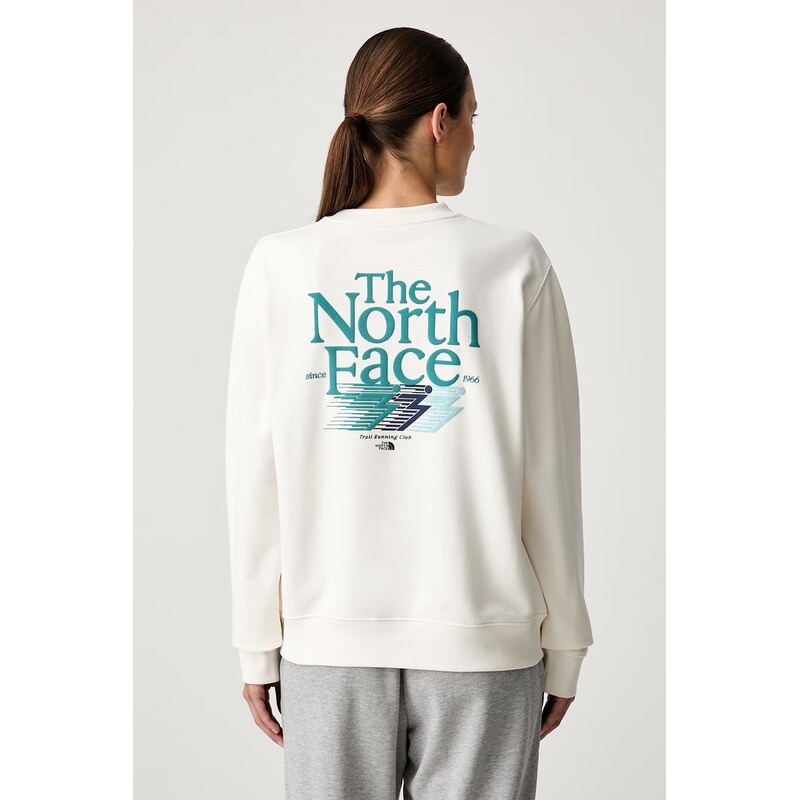 The North Face mikina dámská s bavlnou Retro