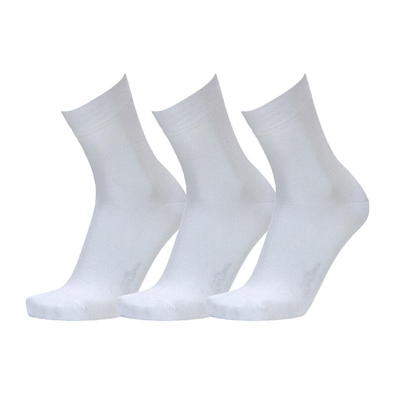 COLLM Ponožky s neškrtícím lemem bio cotton 3 páry, Velikost: 40