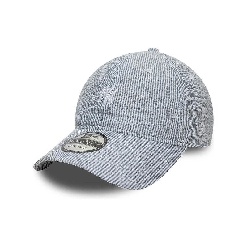 Dámská kšiltovka 9Twenty bílá / tmavě modrá New Era Seersucker