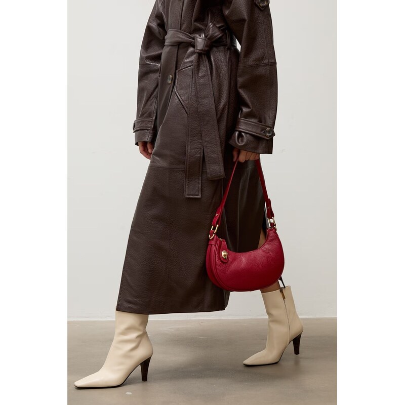 Answear.LAB crossbody kabelka dámská kožená