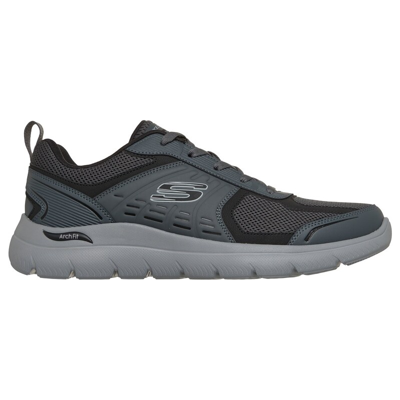 Skechers Muži Arch Fit Summits - Leege Teniska v Sedá Uhlíková