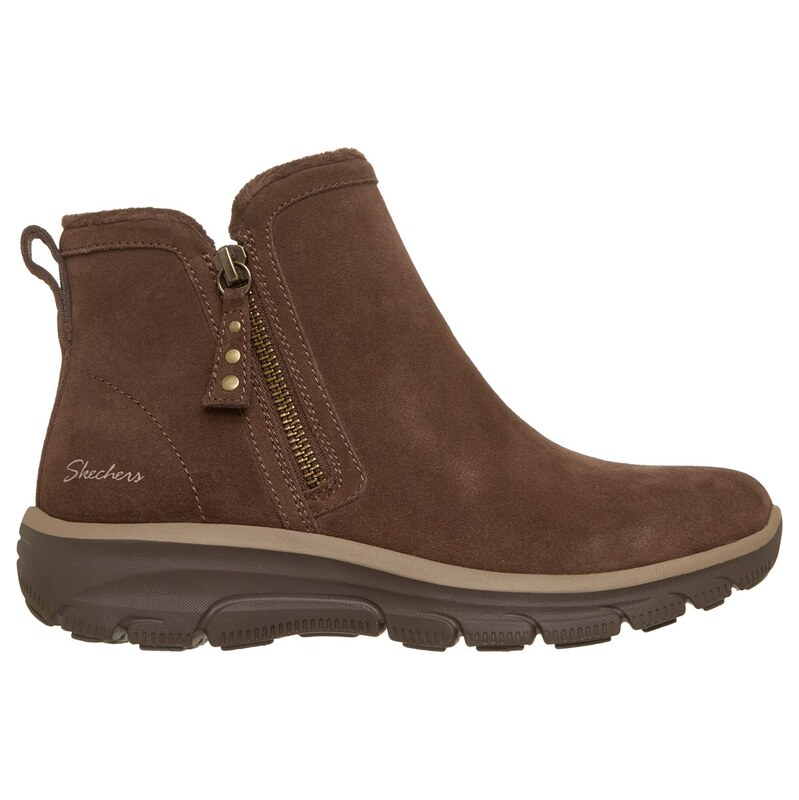 Skechers Ženy Relaxed Fit: Easy Going - Urban Zip Boty v