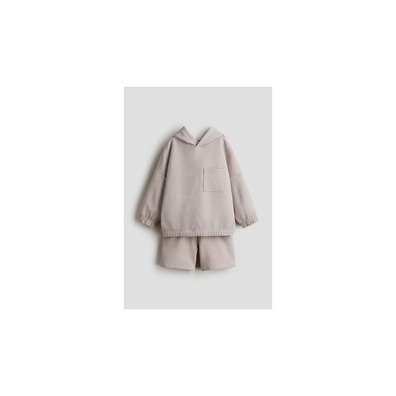 H&M - Dvoudílná tepláková souprava - Světle Béžová