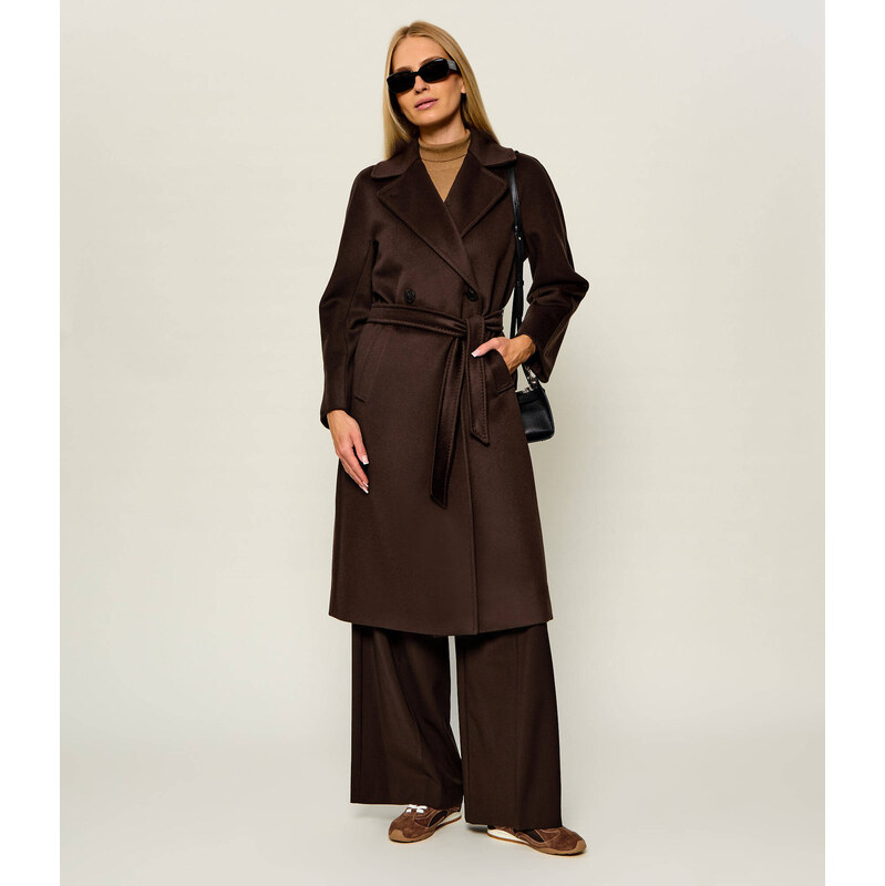 Weekend MaxMara Vlněný kabát Wkdresina