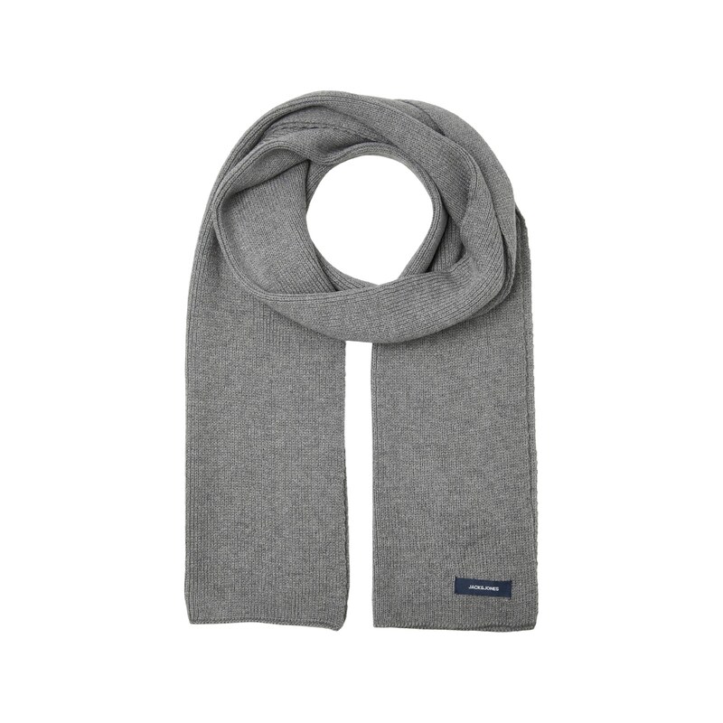 JACK & JONES Šála JACDna tmavě šedá / černá / bílá