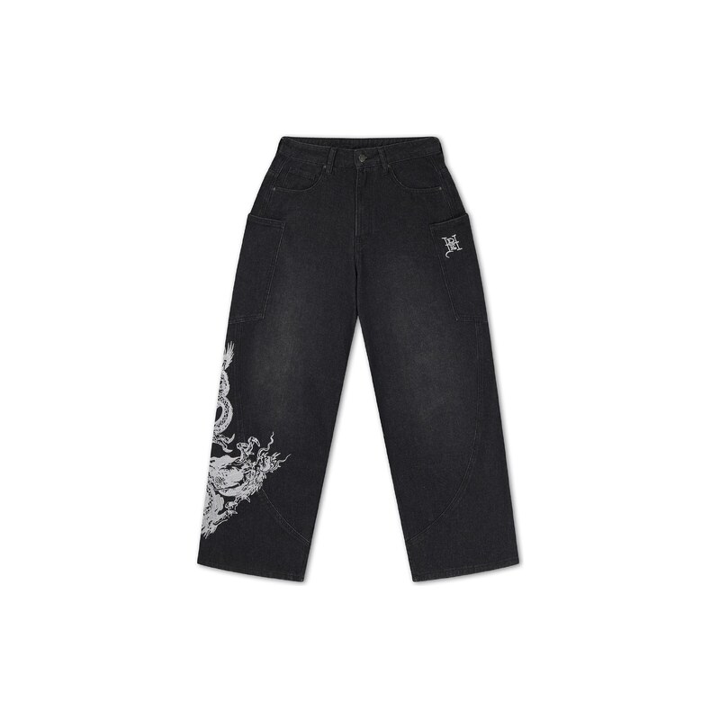 Ed Hardy Džíny černá
