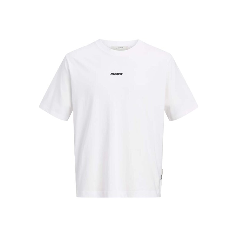 JACK & JONES Tričko JCOCLUB světle šedá / černá / bílá