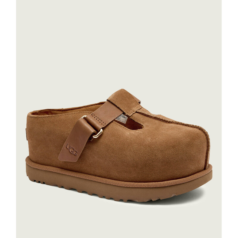 UGG Pantofle typu mules Goldenstar Hi | semiš