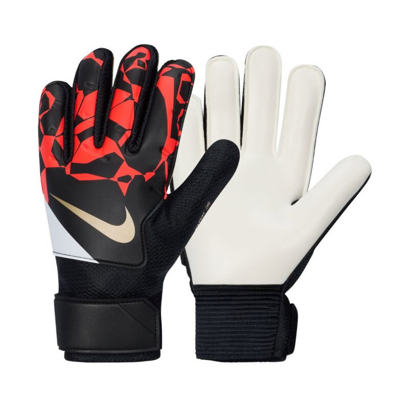 Dětské brankářské rukavice Nike Match Goalkeeper, černé a