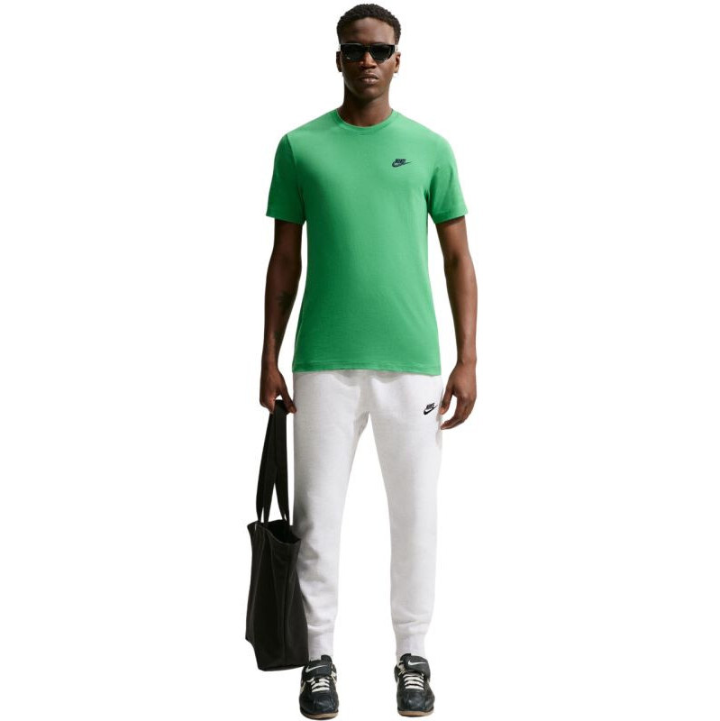 Pánské tričko Club Tee, zelené, model 22309859 - NIKE