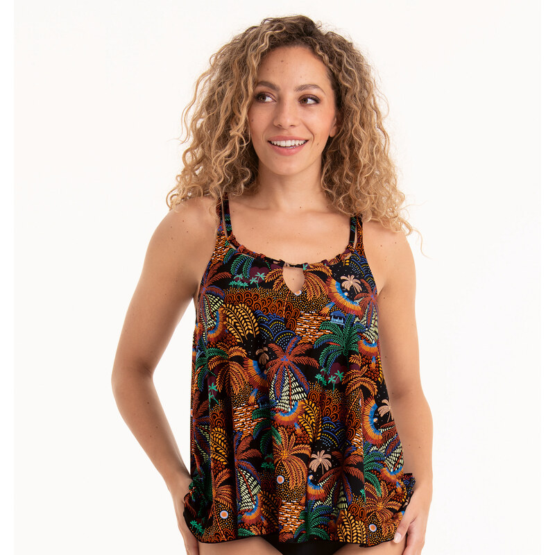 Anita Horní díl plavek Tankini Mabel 8855-1 safari - RosaFaia