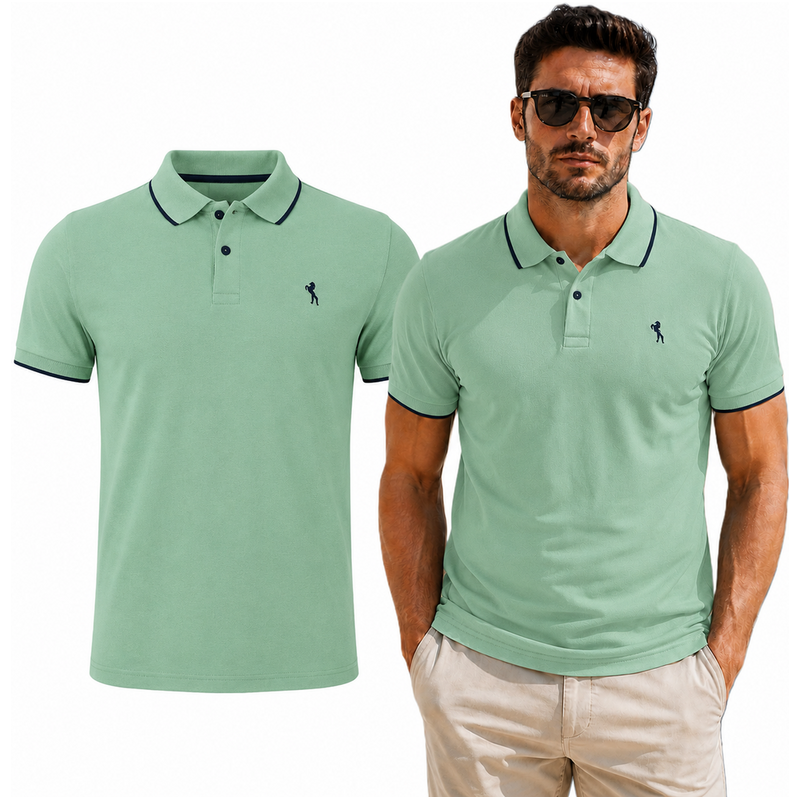 Pánské polo triko Green Lion