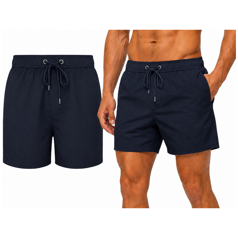 J.STYLE Pánské plavecké šortky navy