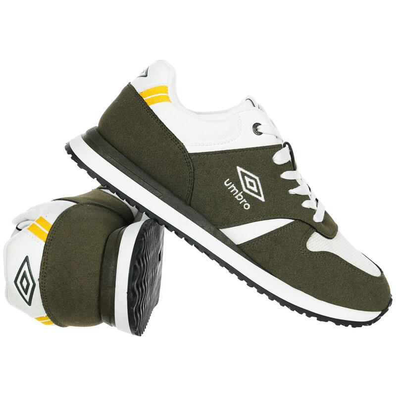 Pánské tenisky - zeleno-bílé Umbro
