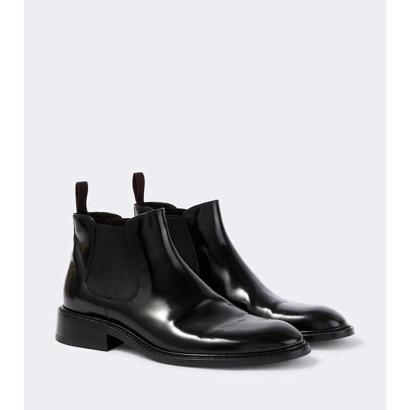 The Row Gable leather Chelsea boots