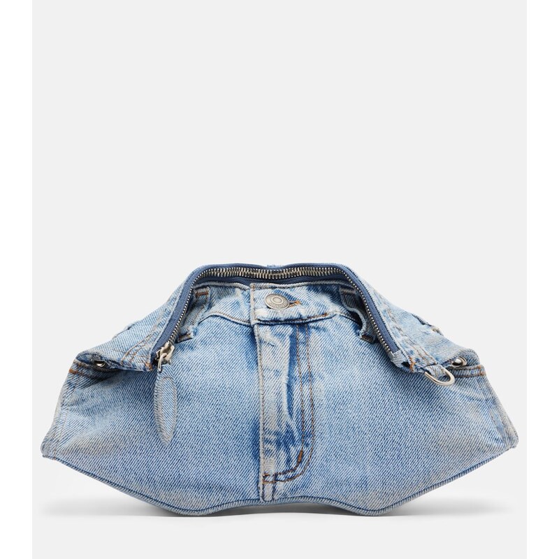 Kabelka McQueen Manta Small v barvě denim