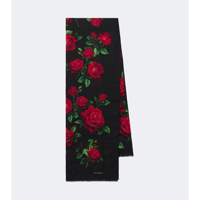 Dolce&Gabbana Floral silk scarf