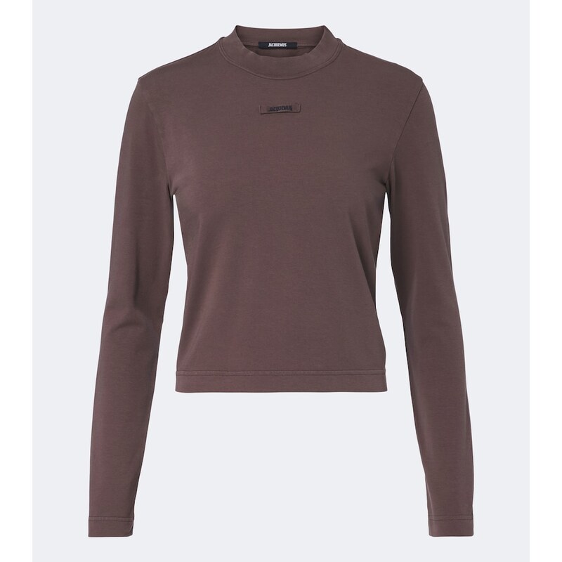 Jacquemus Gros Grain cotton-blend jersey T-shirt