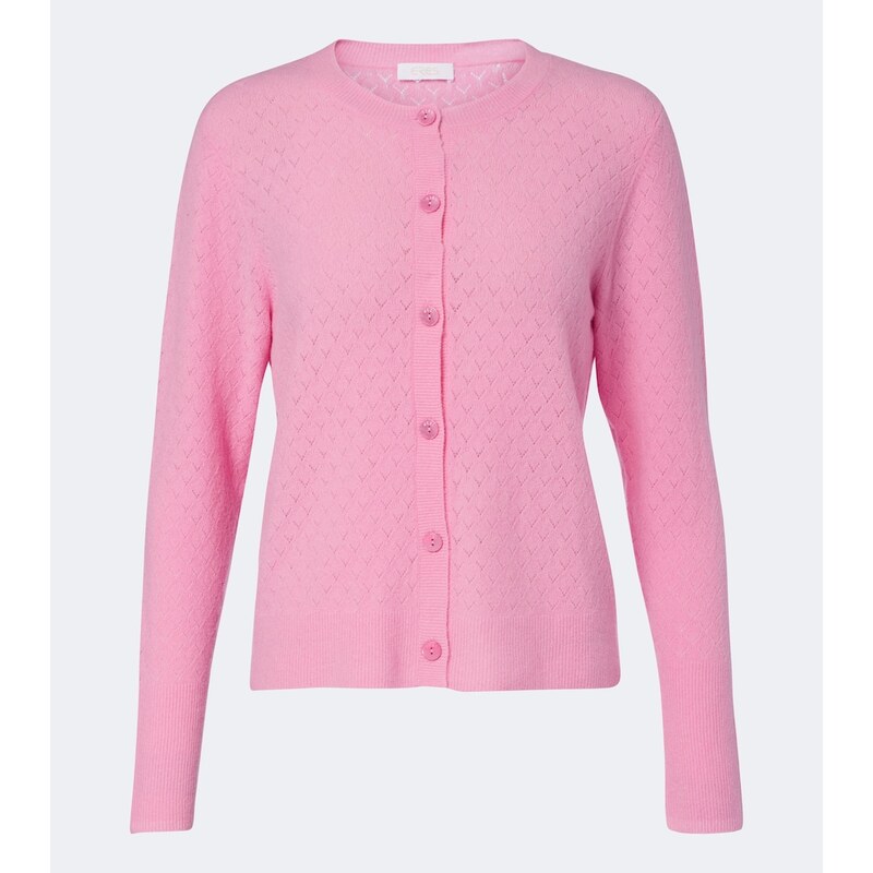 Eres Sucrerie pointelle wool-blend cardigan